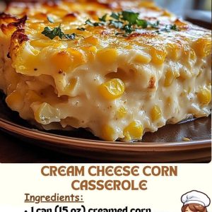 Cream Cheese Corn Casserole