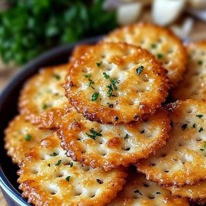 Garlic Bread Ritz Bits